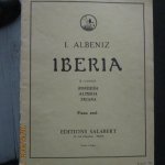 Partitions » ALBENIZ Isaac