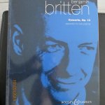 Partitions » BRITTEN Benjamin