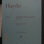 Partitions » HAYDN Joseph
