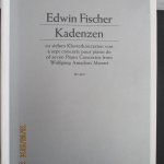 Partitions » KADENZEN Edwin Fischer