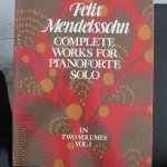 Partitions » MENDELSSOHN Felix