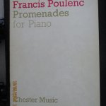 Partitions » POULENC Françis